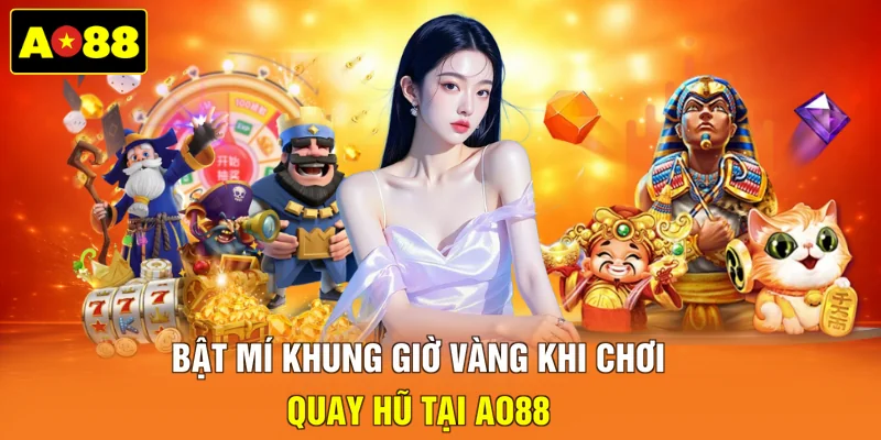 Bật mí khung giờ vàng khi chơi quay hũ tại AO88
