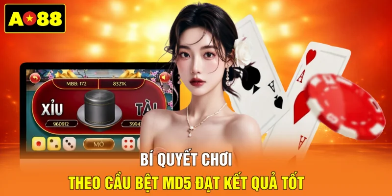 Bí quyết chơi theo cầu bệt MD5 đạt kết quả tốt
