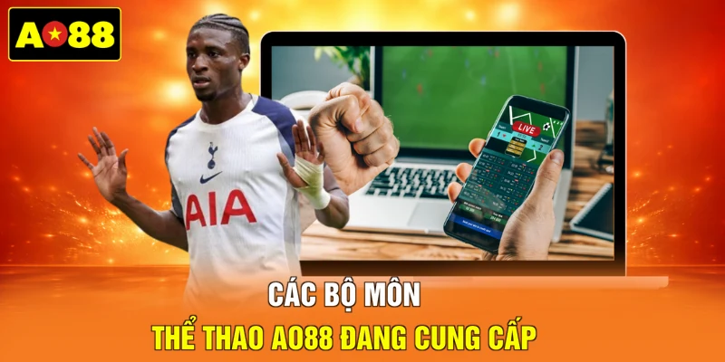 Các bộ môn thể thao AO88 đang cung cấp