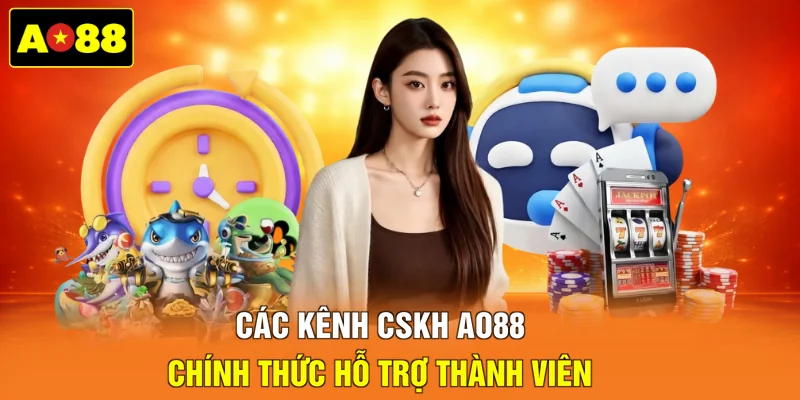 Các kênh CSKH AO88 chính thức hỗ trợ thành viên
