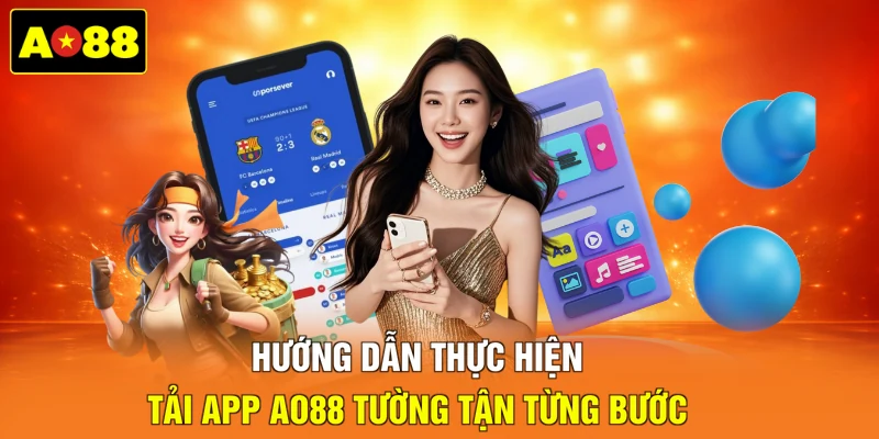 Hướng dẫn thực hiện tải app AO88 tường tận từng bước