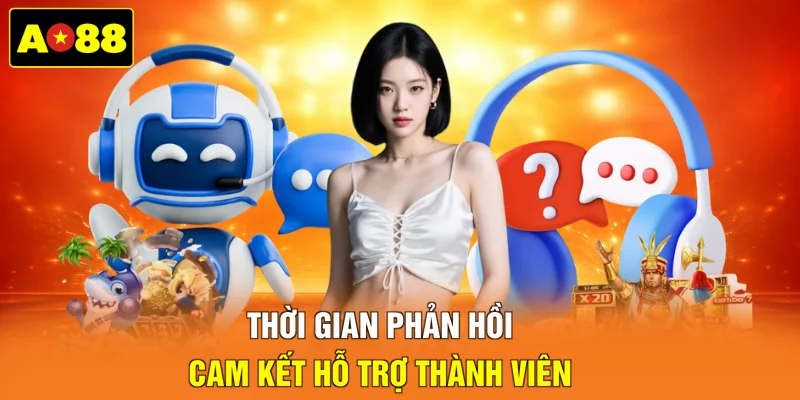 Thời gian phản hồi cam kết hỗ trợ thành viên